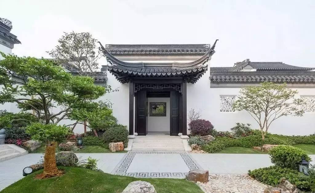 100个新中式入口，中国新中式建筑的精髓