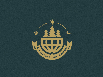月球创意logo，个性logo设计