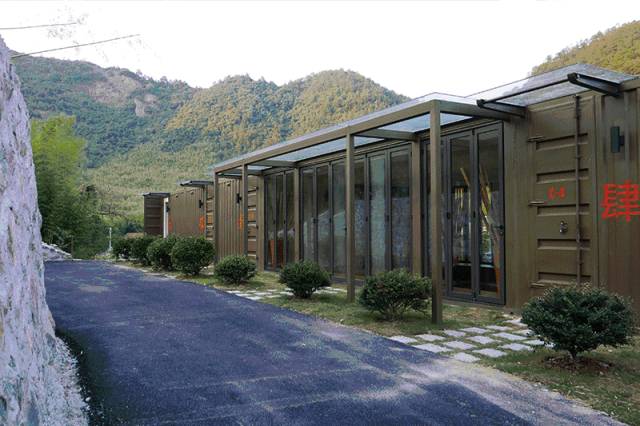 莫干山集装箱主题民宿图片