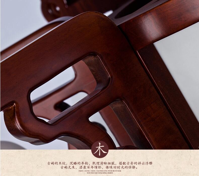 仿古中式实木吸顶灯灯具