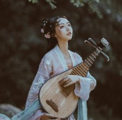 四款清新淡雅汉服，飘逸襦裙汉服图片