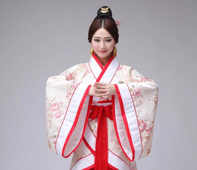 女装汉服曲裾古装美女图片