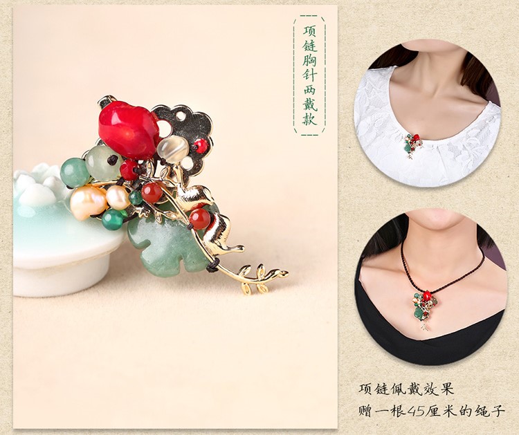 简约时尚民族风胸花配饰胸针饰品