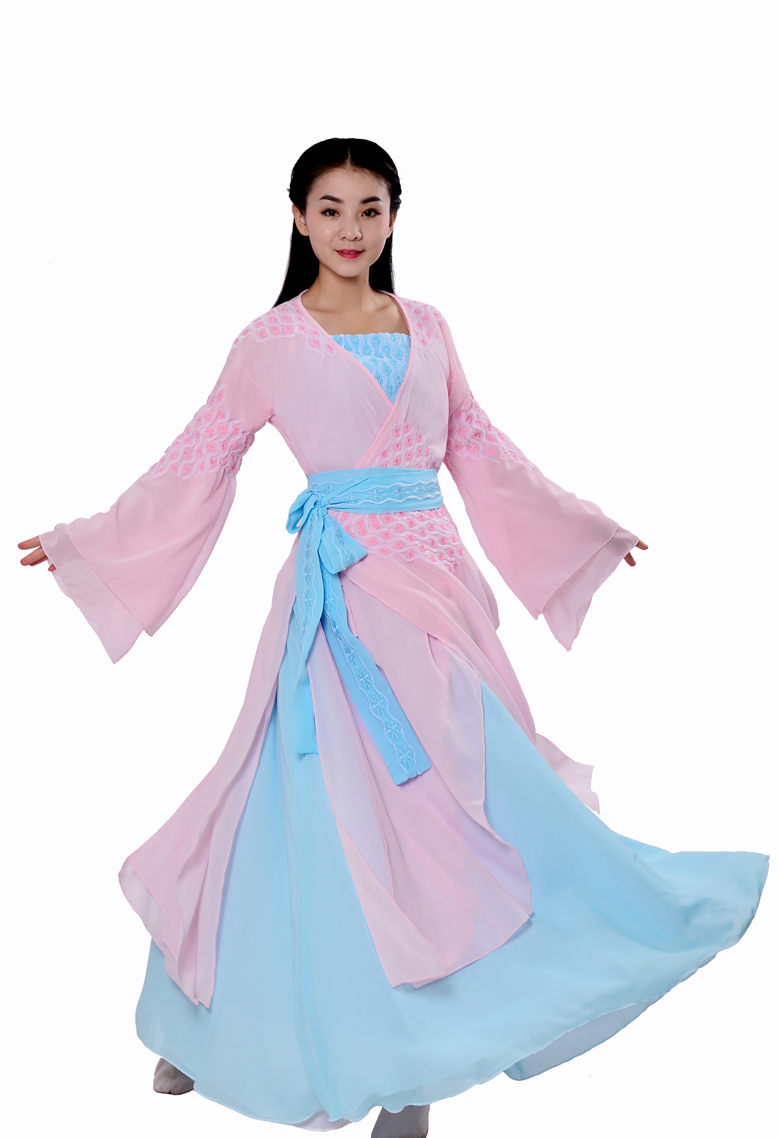楚乔传赵丽颖古装改良日常绣花汉服