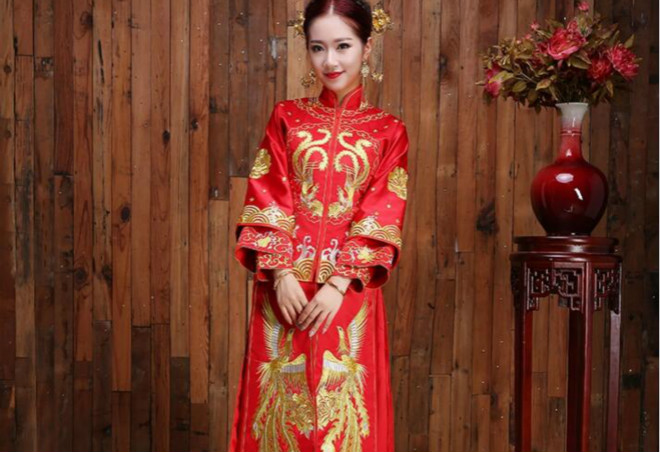 中国风秀禾服嫁衣中式礼服