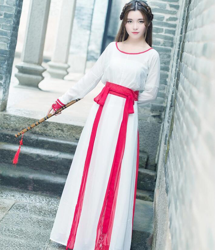 中国风古装汉元素表演服