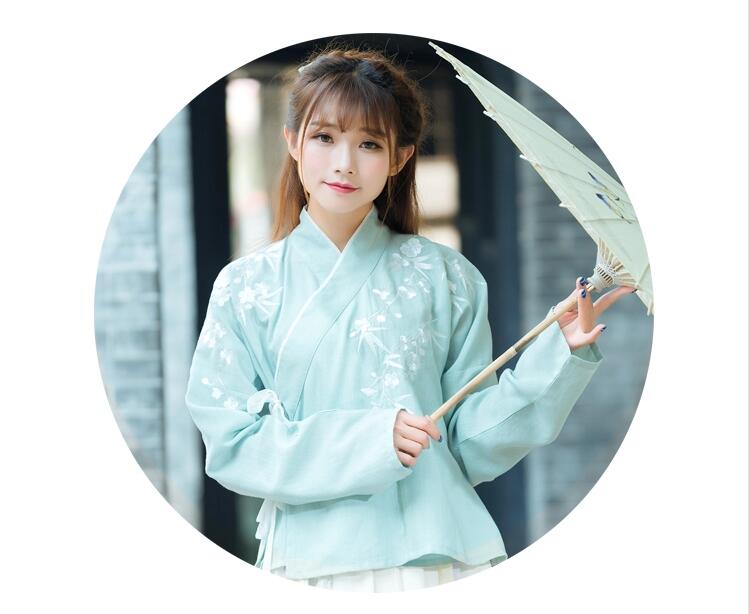 传统改良汉服古装图片