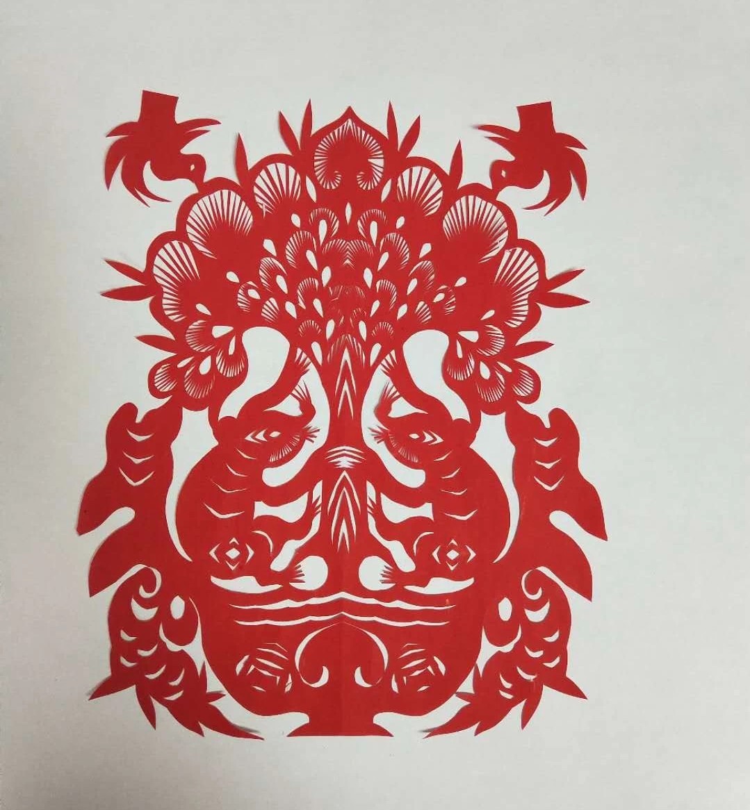 纤手巧剪妙生肖，韩春霞十二生肖剪纸作品