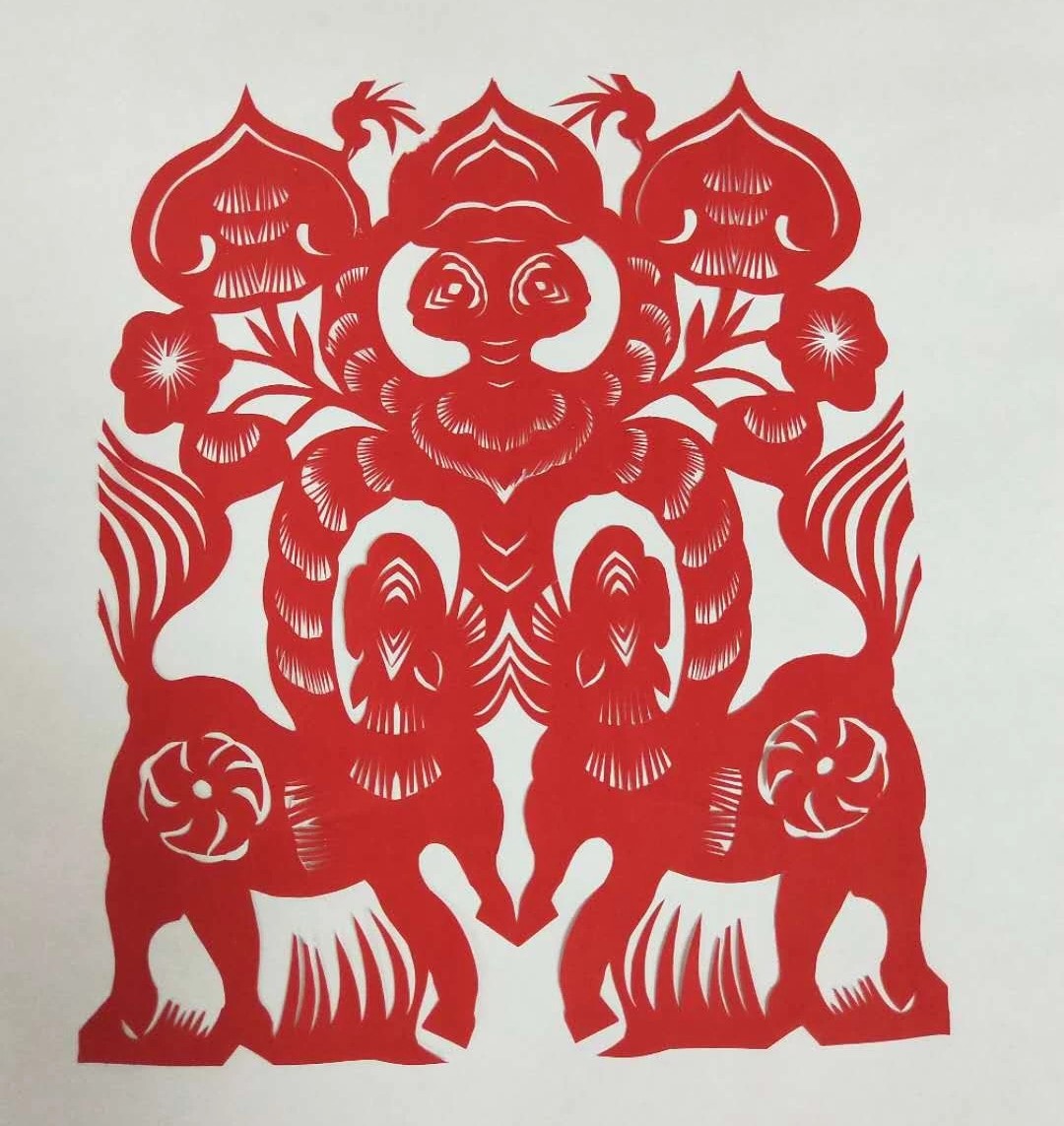 纤手巧剪妙生肖，韩春霞十二生肖剪纸作品