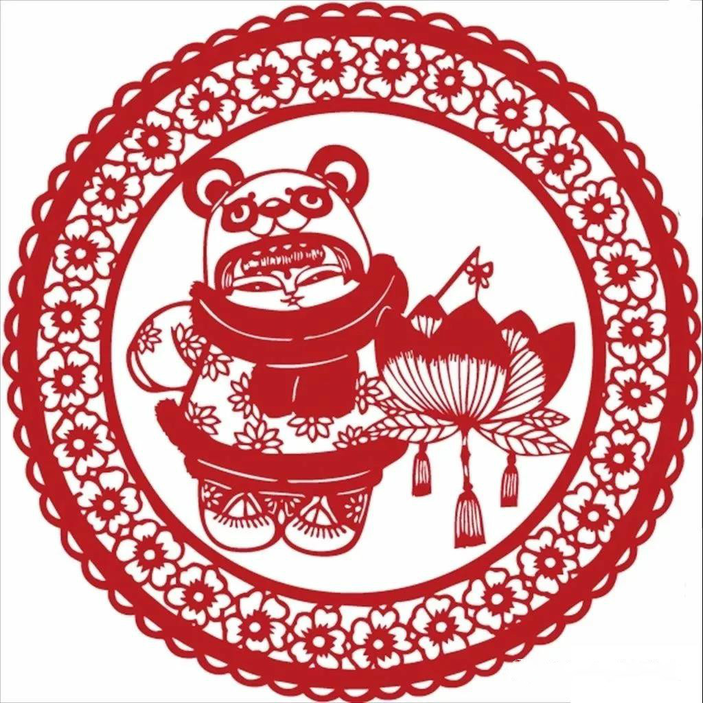 9款可爱童趣剪纸：童年美好的回忆!