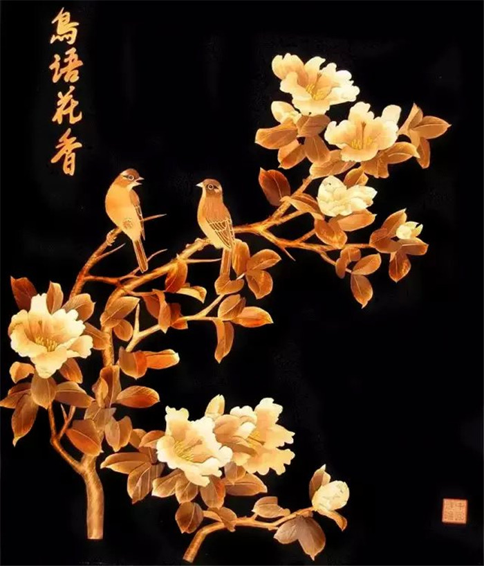 中国文化艺术瑰宝麦烫画作品欣赏