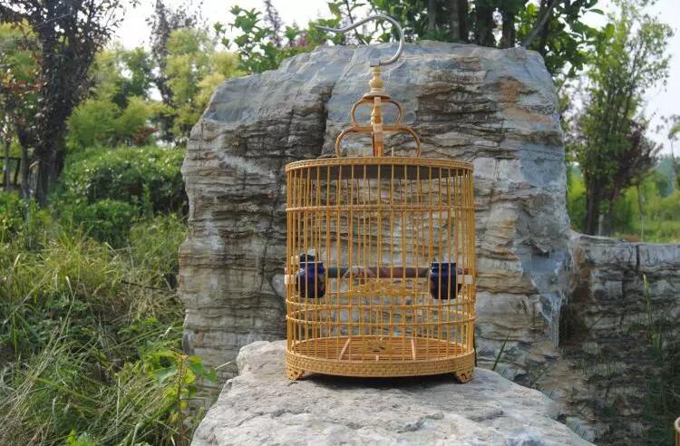 精品竹节鸟笼