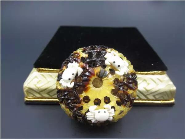 葫芦虫具镶嵌工艺螃蟹篓精品葫芦蝈蝈笼
