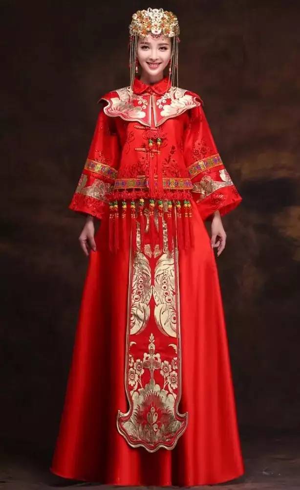 最美中国风嫁衣，中式婚礼中式礼服美醉了