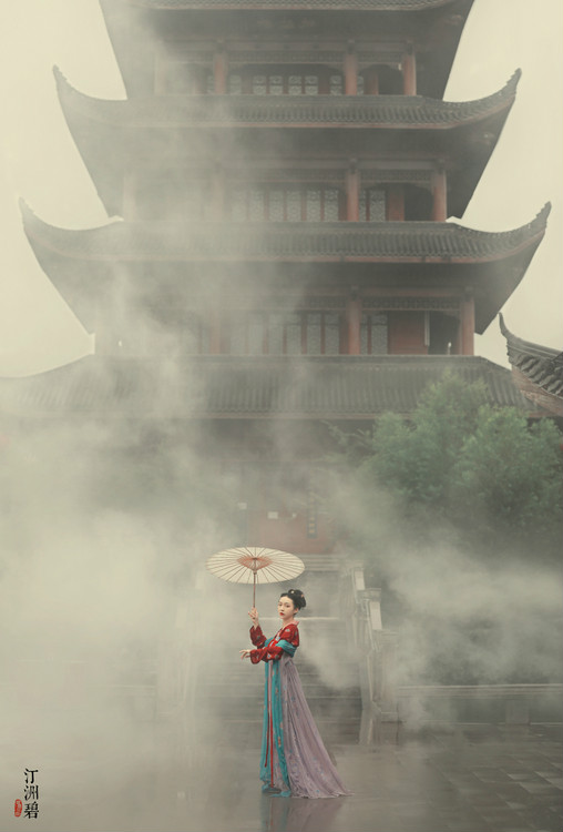 汀洲碧·人像古装摄影