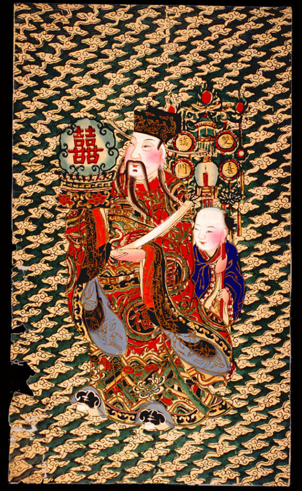 中国风传统精美色彩艳丽的年画（二）