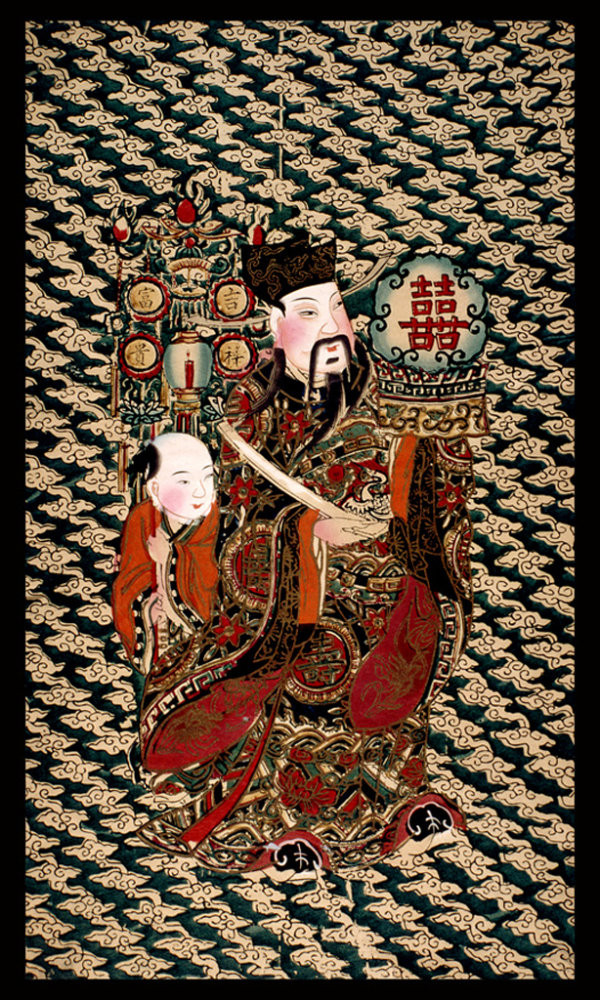 中国风传统精美色彩艳丽的年画（二）