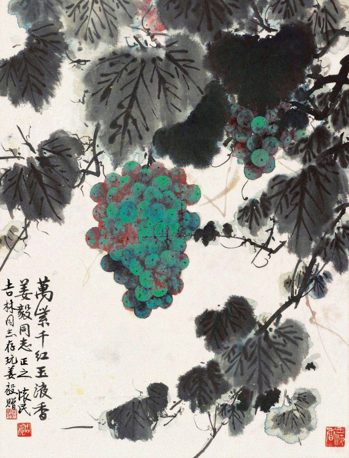 超美国画图集欣赏(52张)，高清国画图片赏析