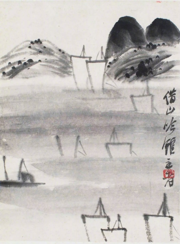 齐白石作品集合（90张），齐白石国画作品欣赏