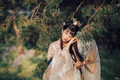 人像摄影，游园惊梦