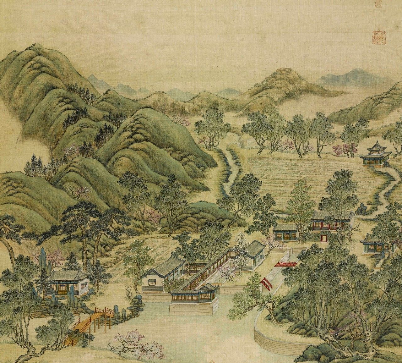 国画：倾世绝美圆明园比你想像的更美《二》