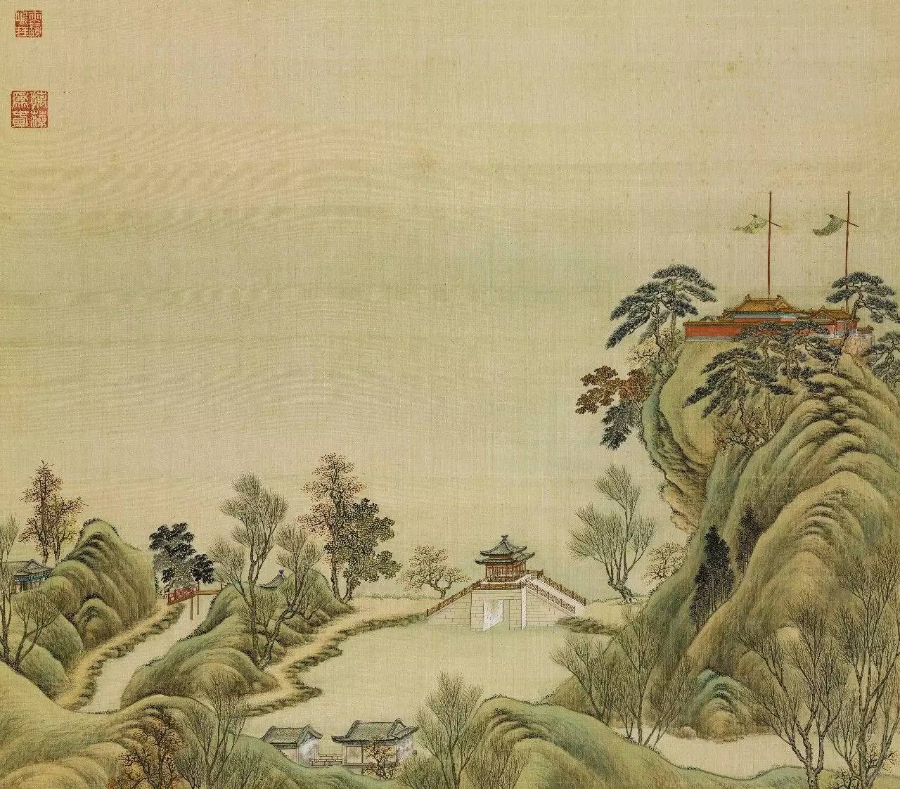 国画：倾世绝美圆明园比你想像的更美《二》