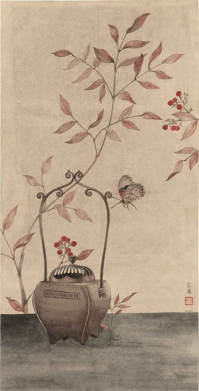 古典清雅宋扬国画植物家具工笔画（二）