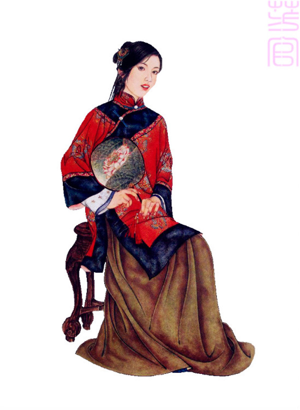 赵成伟《清装红楼人物谱》欣赏（一）