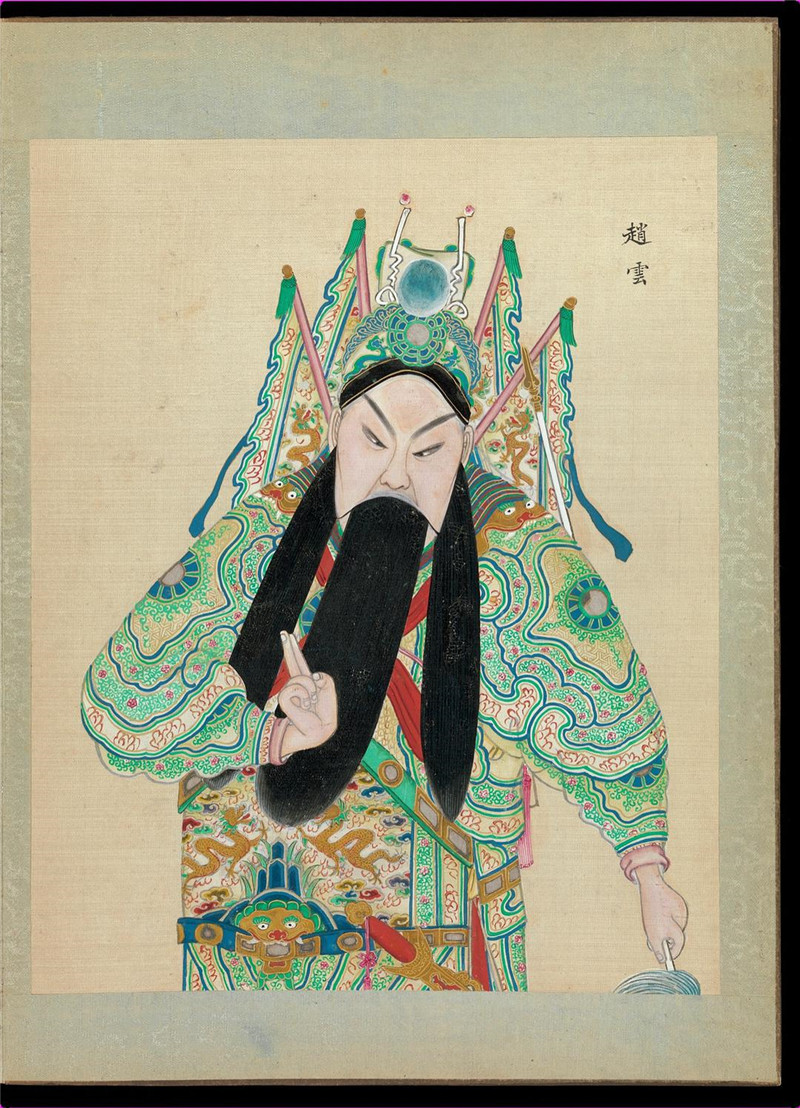 清末《百幅京剧人物图》欣赏（四）