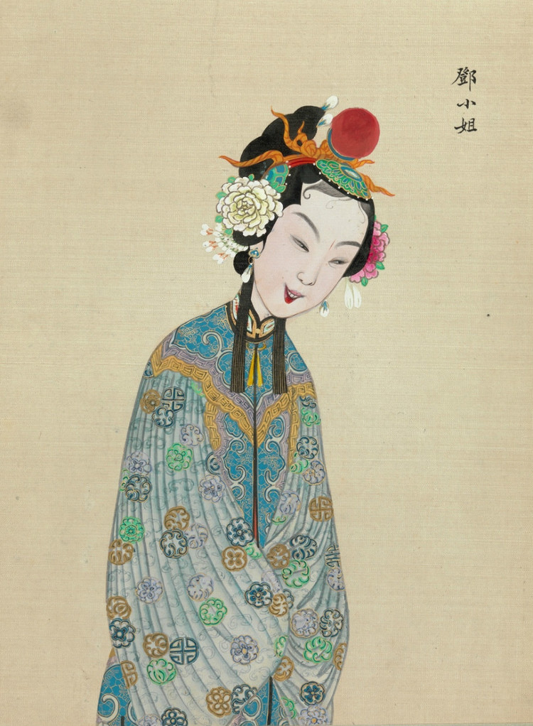 清末《百幅京剧人物图》欣赏