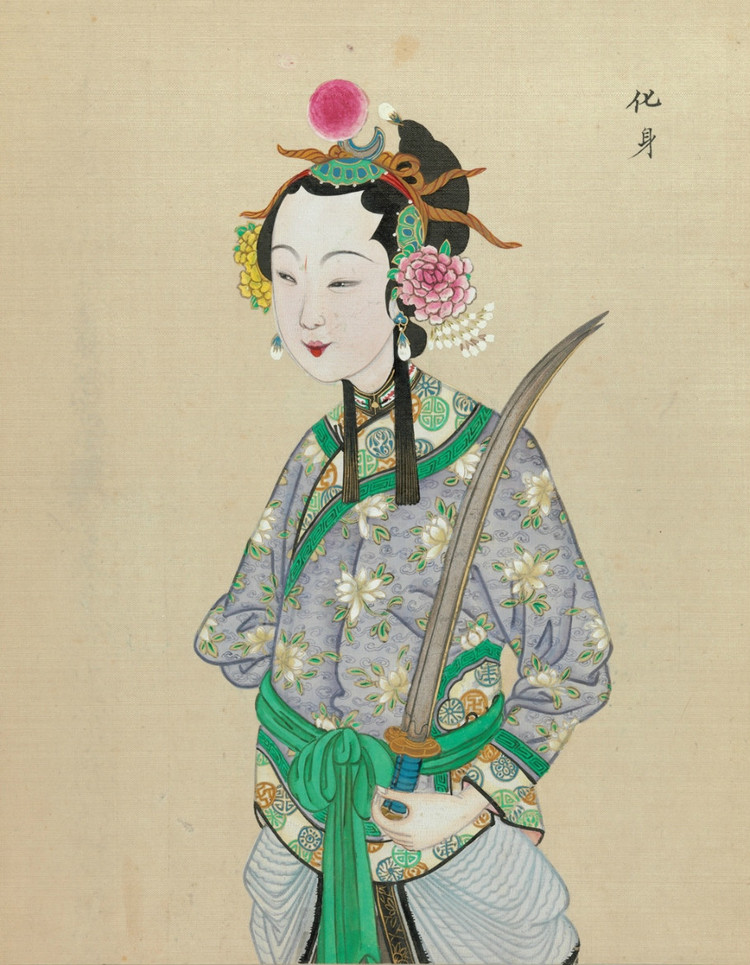 清末《百幅京剧人物图》欣赏