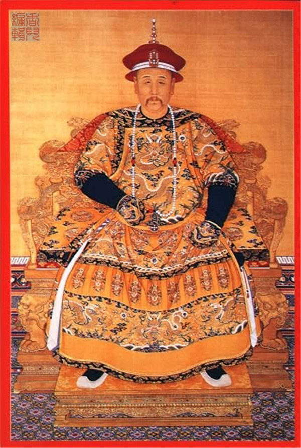 清代12位皇帝的画像欣赏