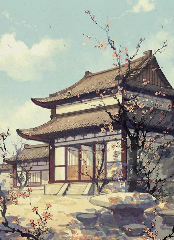 古风美景手机壁纸图，超有禅意的古风图片
