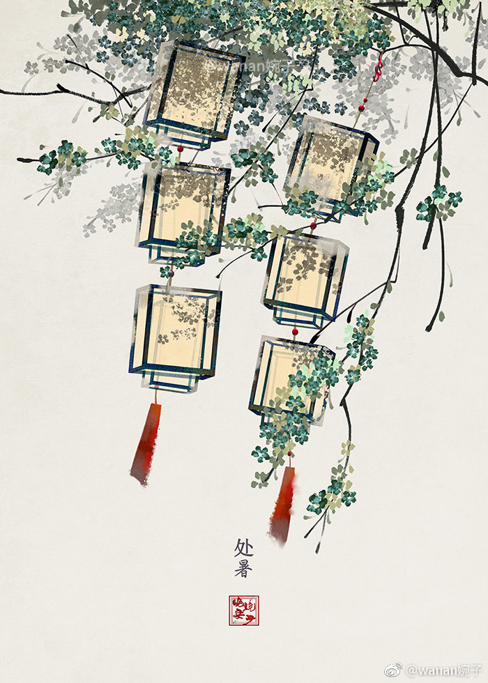 唯美意境24节气古风图片，适合做壁纸的古风图片