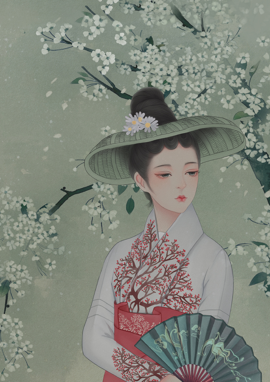气质韵味的古风女子，一组唯美高清古风图片