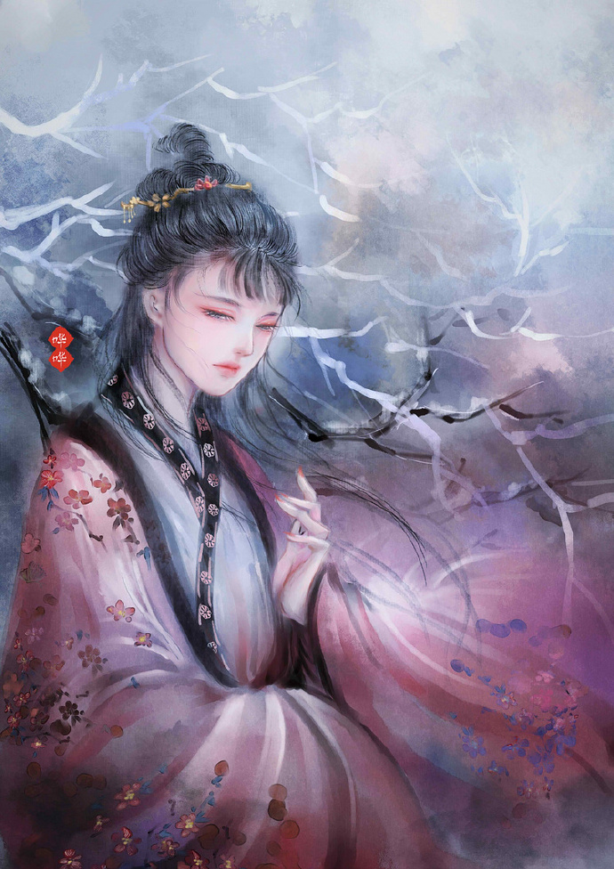 高清美丽古风女子图集，惊艳唯美古风图片欣赏