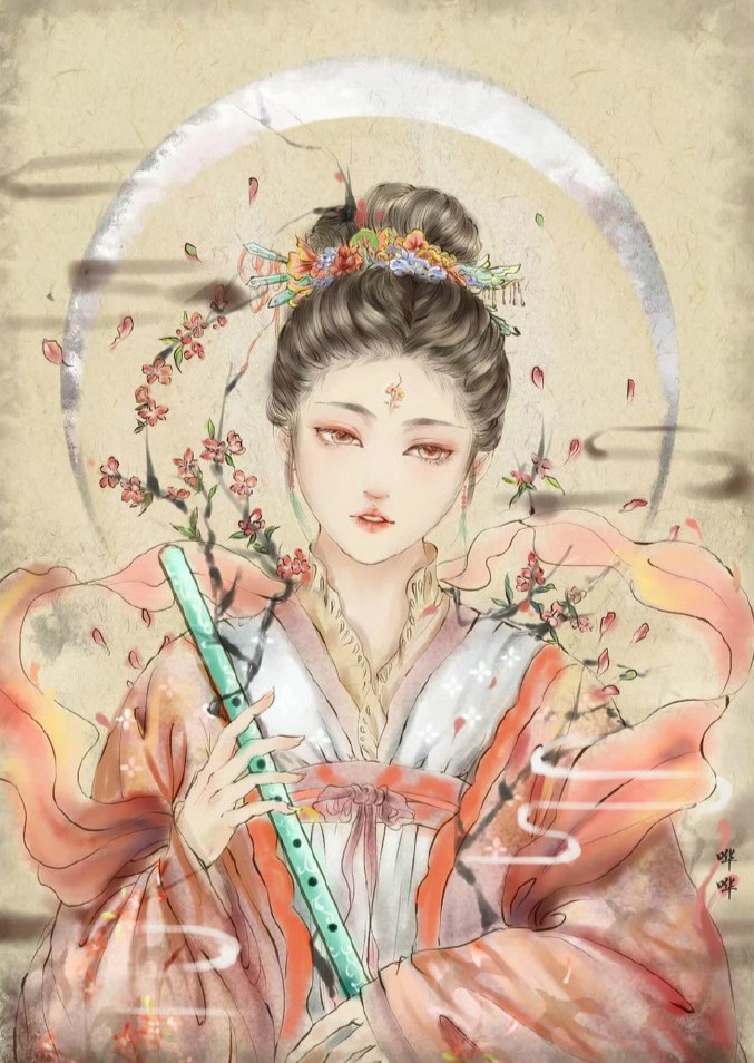 高清美丽古风女子图集，惊艳唯美古风图片欣赏