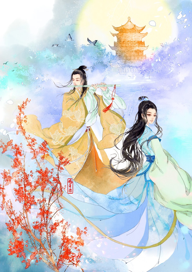 高清古风情侣图集(52张)，超恩爱甜蜜的古风图片
