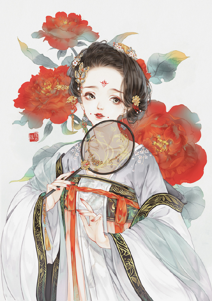 超美古风女子图集(38张)，高清古风图片欣赏