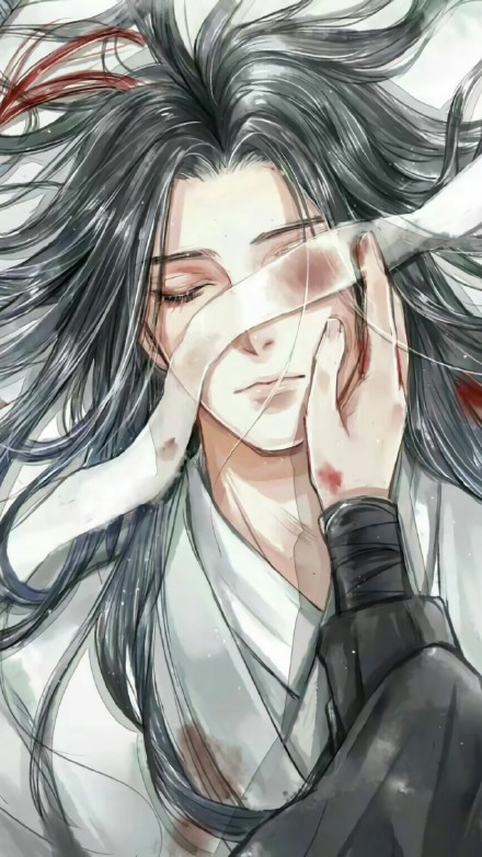 蒙眼古风美男子手机壁纸图集，超帅的古风图片
