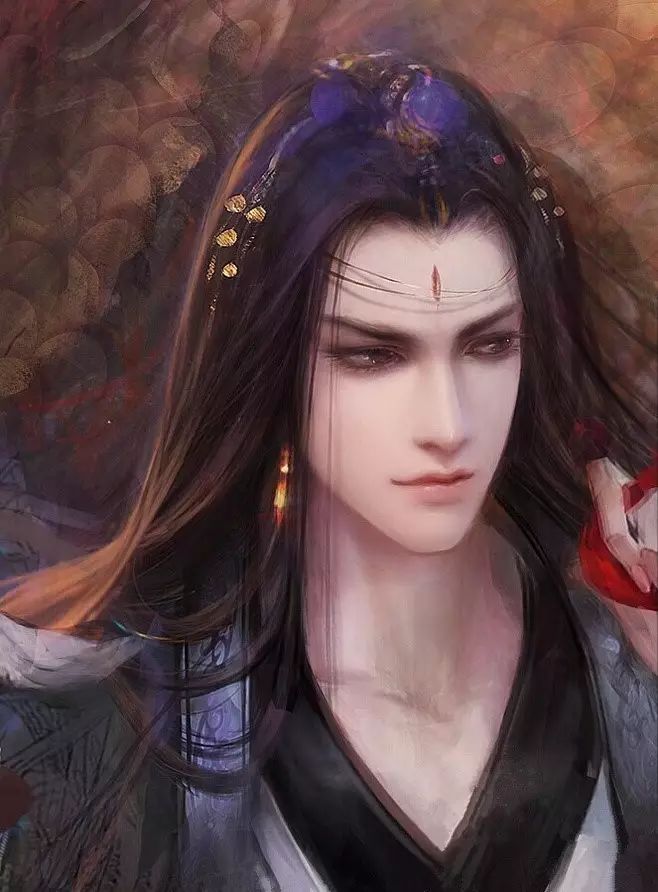 一组古风美男图片：俊美不可方物