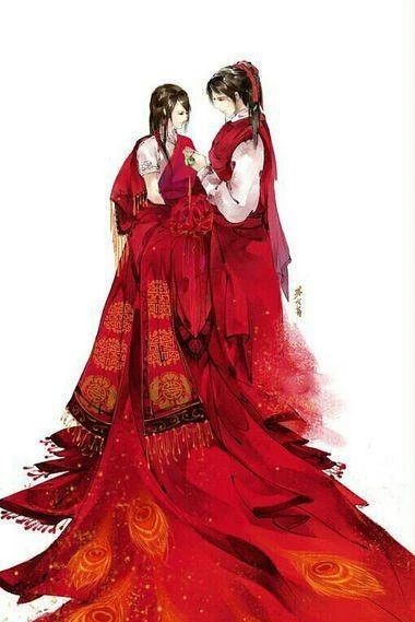 13款惊艳红衣古风图片，唯美意境图片!