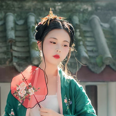 美人凄兮女生头像，唯美古风真人头像
