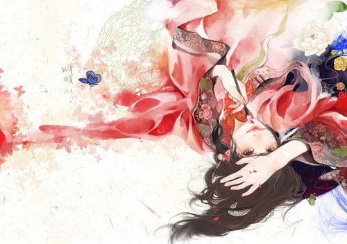 治愈系古风图片：如花美眷，似水流年