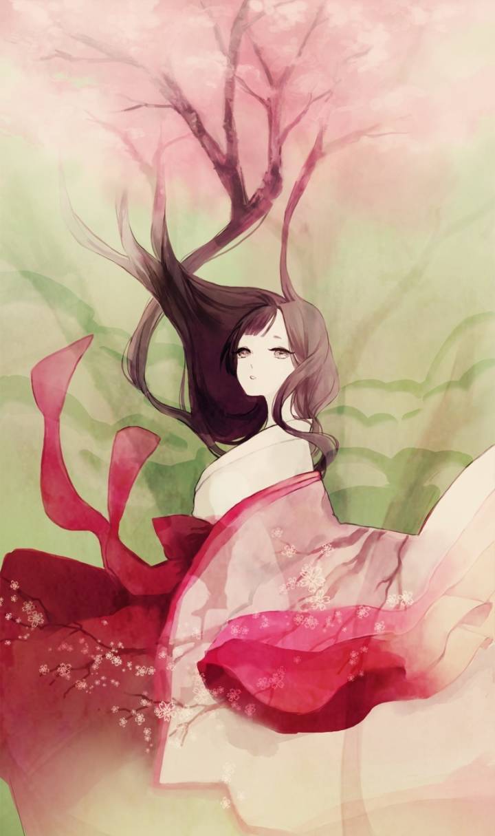 4款唯美古风图片：蒹葭苍苍，白露为霜