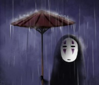 动漫电影《千与千寻》无脸男壁纸(三)