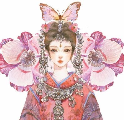 惊艳水彩插画之美，独特画风不一样的美