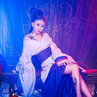 性感妖娆女生头像，唯美古风真人头像
