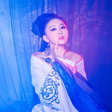 性感妖娆女生头像，唯美古风真人头像
