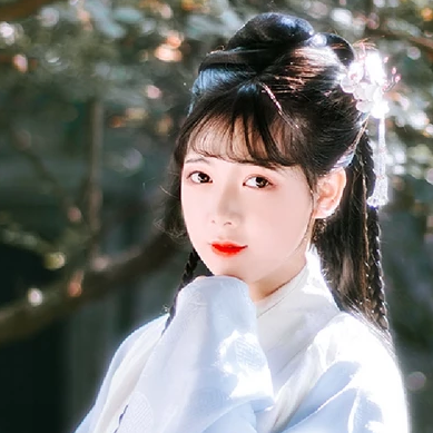 淡雅女生头像，唯美古风真人头像